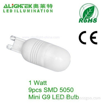 Mini 1w G9 Led Bulb Smallest 5050 G9 Lamp 